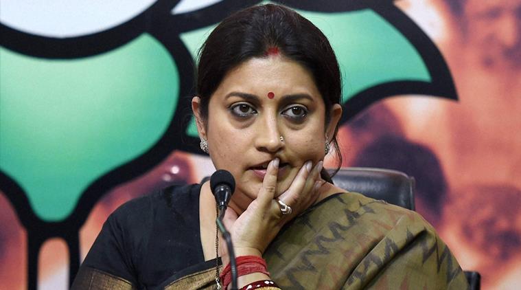 Smriti Irani From Textual Content Books To Textiles How